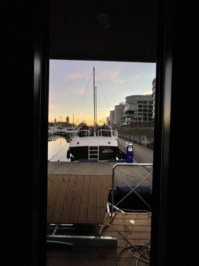 Hausboot Lore Duisburg Buitenkant foto
