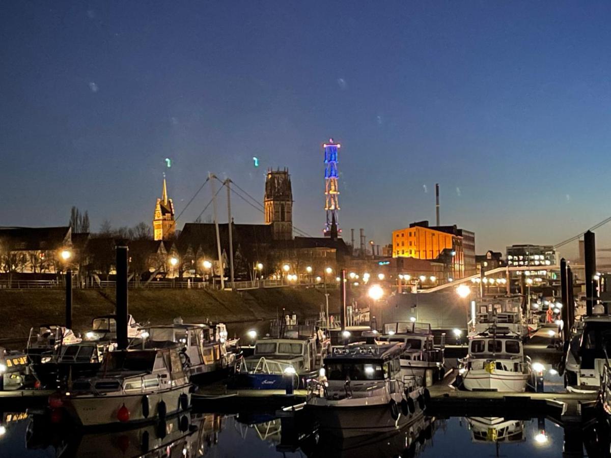 Hausboot Lore Duisburg Buitenkant foto